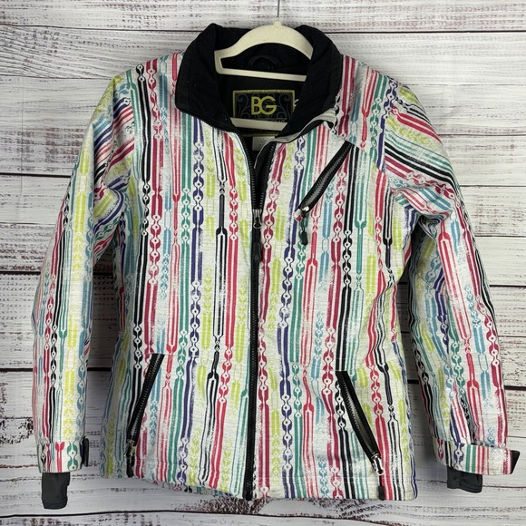 Boulder Gear Other - Boulder Gear Kids Colorful Ski Winter Snow Jacket Coat Girls Size L (no Hood)